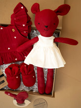 Load image into Gallery viewer, Christmas Edition Red Heart Newborn Gift Hamper | Baby Girl