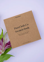 Load image into Gallery viewer, Purecloth.co Swatch Book | Discover Our Complete Collection In One Book