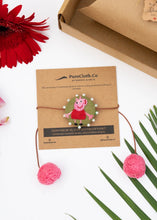 Load image into Gallery viewer, Eco Friendly Rakhi For Kids and Infants | Peppa Pig Rakhi