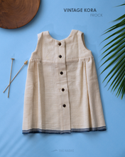 Load image into Gallery viewer, Organic Vintage Kora Frock - Blue Check