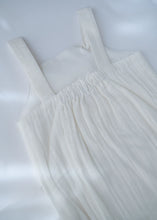 Load image into Gallery viewer, Jungle Pals Playsuit | Cotton Muslin Baby Romper | White