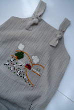 Load image into Gallery viewer, Baa Baa Black Sheep Romper for Boys | Grey| Muslin