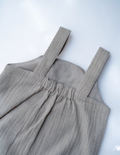 Load image into Gallery viewer, Baa Baa Black Sheep Romper for Boys | Grey| Muslin