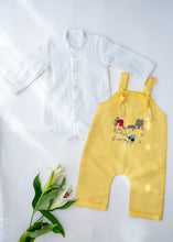 Load image into Gallery viewer, Little Farmer Cotton Jumpsuit for Boys | Yellow