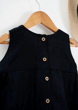 Load image into Gallery viewer, Little Black Big Bow Dress For Girls | Cotton