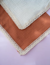 Load image into Gallery viewer, Organic Cotton Earth & Ivory Muslin Swaddle Bundle