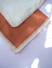 Load image into Gallery viewer, Organic Cotton Earth & Ivory Muslin Swaddle Bundle
