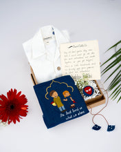 Load image into Gallery viewer, Sustainable Rakhi Gift Box for Boys | Polka Magic Set