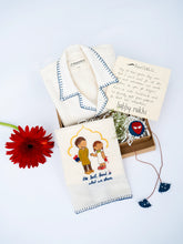 Load image into Gallery viewer, Eco-friedly Rakhi Gift Box for Boys | Kora Classic Bond of Love Set