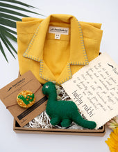 Load image into Gallery viewer, Eco-friendly Rakhi Gift Box for Boys | Earth Saver Dino