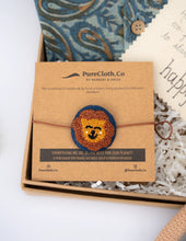 Load image into Gallery viewer, Eco-friendly Kids Rakhi Gift Hamper | Lion Rakhi and Bear Buddy