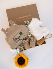Load image into Gallery viewer, Newborn Baby Gift Hamper for Boys | 100% Cotton | Meadow Dreamland| Beige