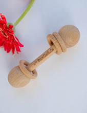 Load image into Gallery viewer, Pure Play Wooden Baby Rattle