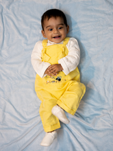 Load image into Gallery viewer, White Shirt Romper for Boys | Meadow Breeze | Cotton