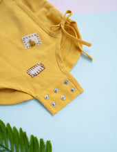 Load image into Gallery viewer, Sunny Patch Organic Handwoven Cotton Baby Onesie | Patchwork Combo Gift Set