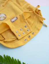 Load image into Gallery viewer, Sunny Patch Organic Handwoven Cotton Baby Onesie | Patchwork Combo Gift Set
