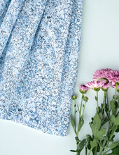 Load image into Gallery viewer, Blue Petal Wrap Dress for Infants & Toddlers| Baby Frock