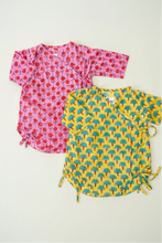 Load image into Gallery viewer, Nature's Hug Newborn Wrap Romper | Baby Jabla Romper Set