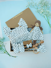 Load image into Gallery viewer, Midnight Bloom Newborn Baby Hamper| Black Floral