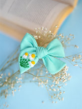 Load image into Gallery viewer, Daisy Delight Knot HairClip for Girls