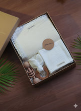 Load image into Gallery viewer, Gift Hamper for Newborn | The Little Nest Bundle | White