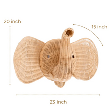 Load image into Gallery viewer, Ellie the Elephant Wall Head Decor