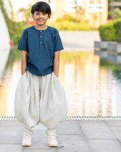 Load image into Gallery viewer, Indigo Kurta and Balloon Pant for Boys
