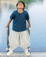 Load image into Gallery viewer, Indigo Kurta and Balloon Pant for Boys