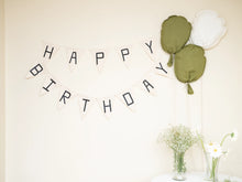 Load image into Gallery viewer, Happy Birthday Bunting Banner | Pure Cotton,Eco-Friendly & Reusable