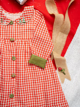 Load image into Gallery viewer, Winterberry Jacket Dress | Red and White | Cotton