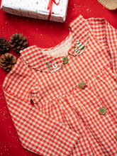Load image into Gallery viewer, Winterberry Jacket Dress | Red and White | Cotton