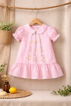 Load image into Gallery viewer, Lace Dress for Girls | Cotton | Pink