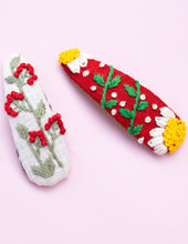 Load image into Gallery viewer, Christmas Tic Tac Hair Clips | Merry Minis