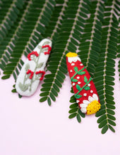 Load image into Gallery viewer, Christmas Tic Tac Hair Clips | Merry Minis