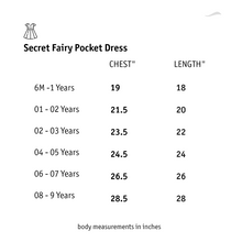 Load image into Gallery viewer, Organic - Secret Fairy Pocket Dress