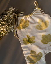 Load image into Gallery viewer, Organic Cotton Eco-Print Jumpsuit for Girls