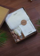 Load image into Gallery viewer, Gift Hamper for Newborn | The Little Nest Bundle | Off-White
