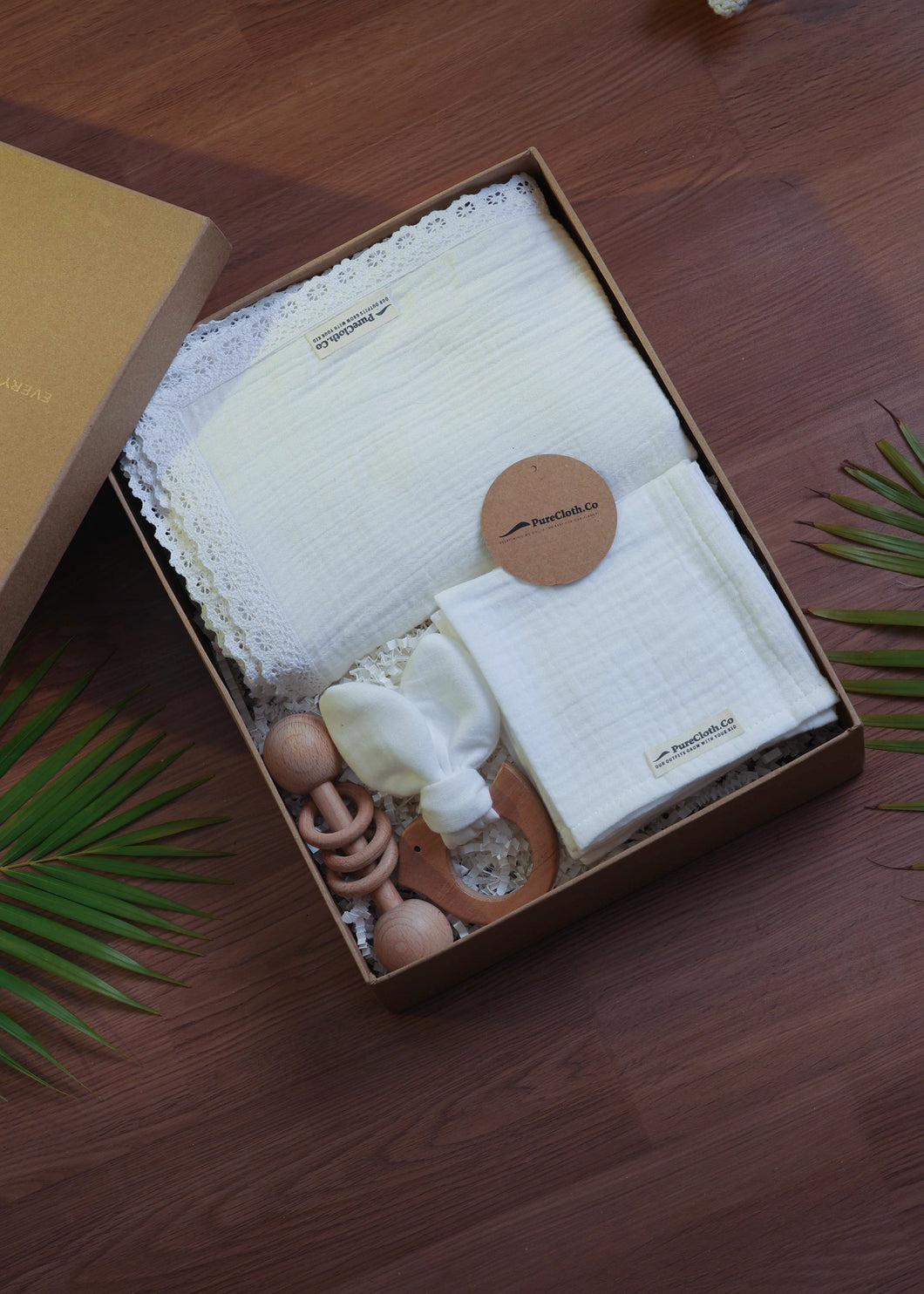 Gift Hamper for Newborn | The Little Nest Bundle | Off-White