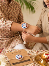 Load image into Gallery viewer, Handmade Doraemon Rakhi for Infants and Kids
