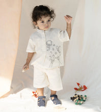 Load image into Gallery viewer, Organic Cotton Doodle Shirt and Cargo Shorts | Unisex | Kora

