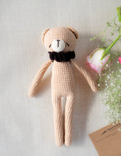 Load image into Gallery viewer, Cotton Crochet Soft Toy |  Bobby Bear | For Kids and Infants
