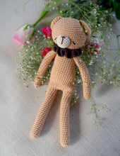 Load image into Gallery viewer, Cotton Crochet Soft Toy |  Bobby Bear | For Kids and Infants
