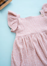 Load image into Gallery viewer, Organic Cotton Baby Romper for Girls - Pink Heart
