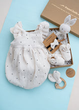 Load image into Gallery viewer, Baby Girl Gift Hamper | Polka-Off White
