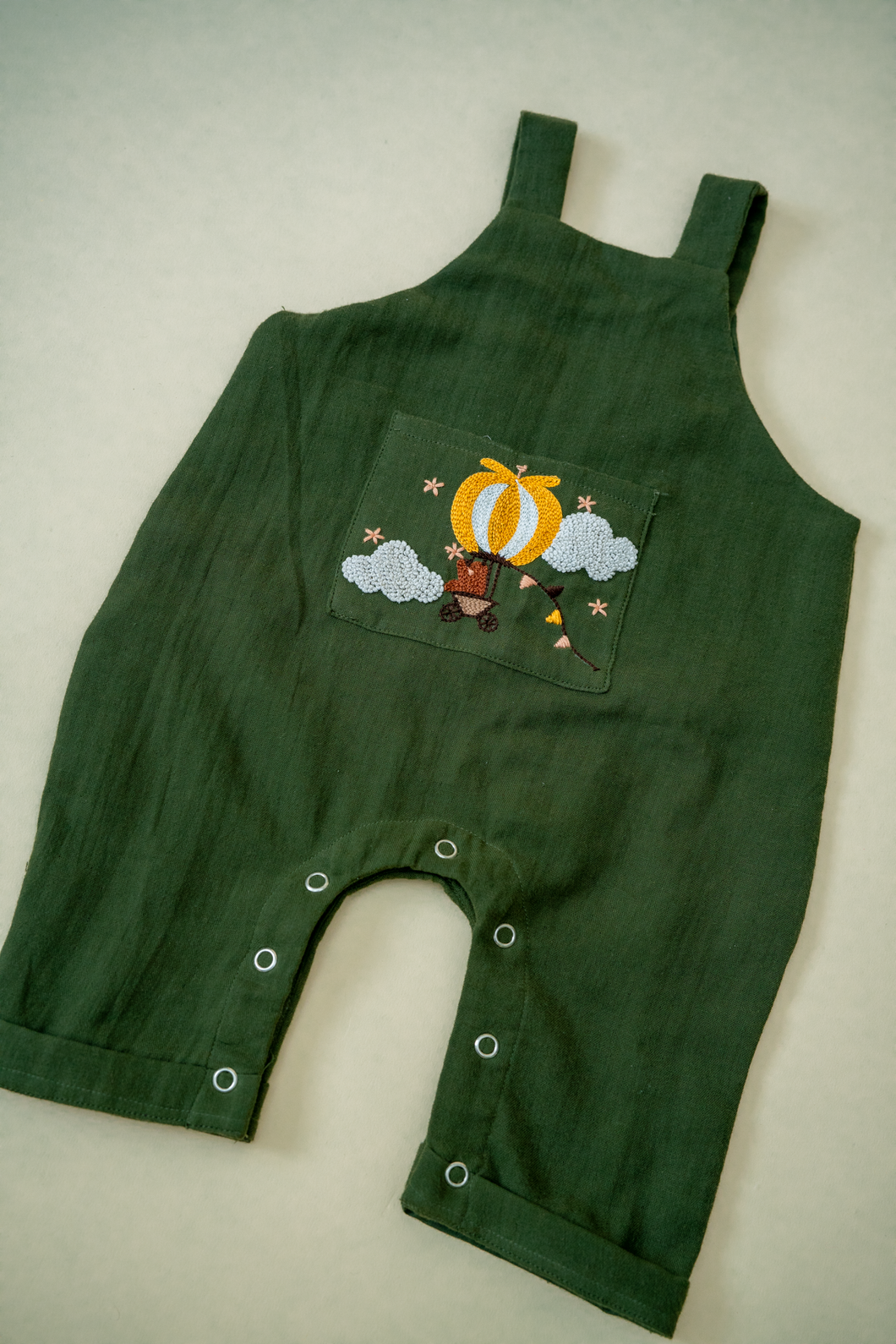 Little Voyager Jumpsuit for Boys | Forest Green