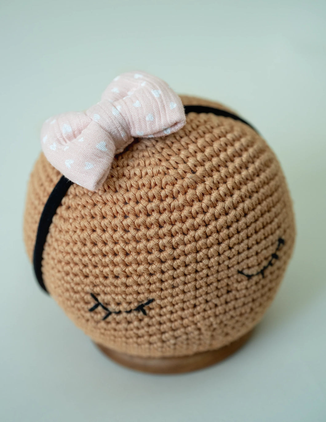 Newborn Mini Bow | Hair Clips | Headband | Pink Heart