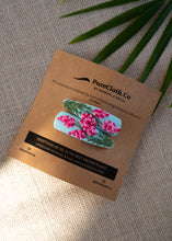 Load image into Gallery viewer, Pink Knot Hand-Embroidered Tic Tac Clip
