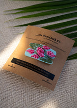 Load image into Gallery viewer, Pink Knot Hand-Embroidered Tic Tac Clip
