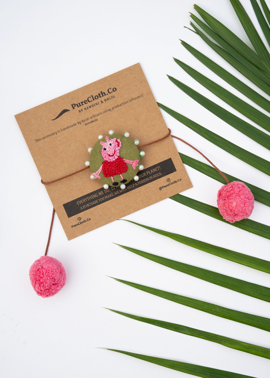 Eco Friendly Rakhi For Kids and Infants | Peppa Pig Rakhi