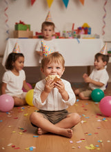 Load image into Gallery viewer, Boys Cotton Tuck Co-Ord Set
